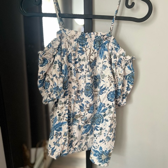 H&M Floral Off Shoulder Blouse - Picture 2 of 2